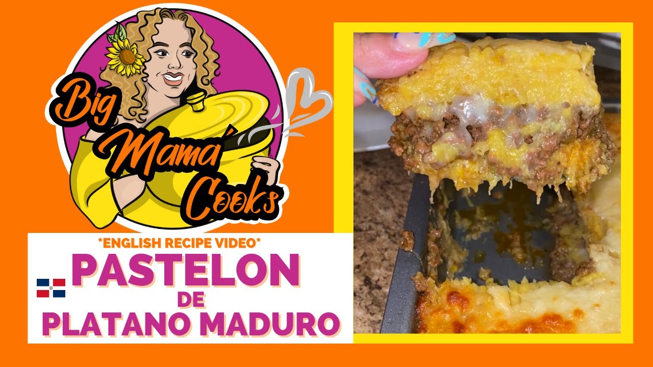 Pastelon de Platano Maduro | Доминиканская сладкая запеканка из плантанов #bigmamacooks #pastelon