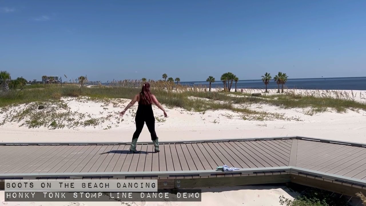 Honky Tonk Stomp Line Dance Demo