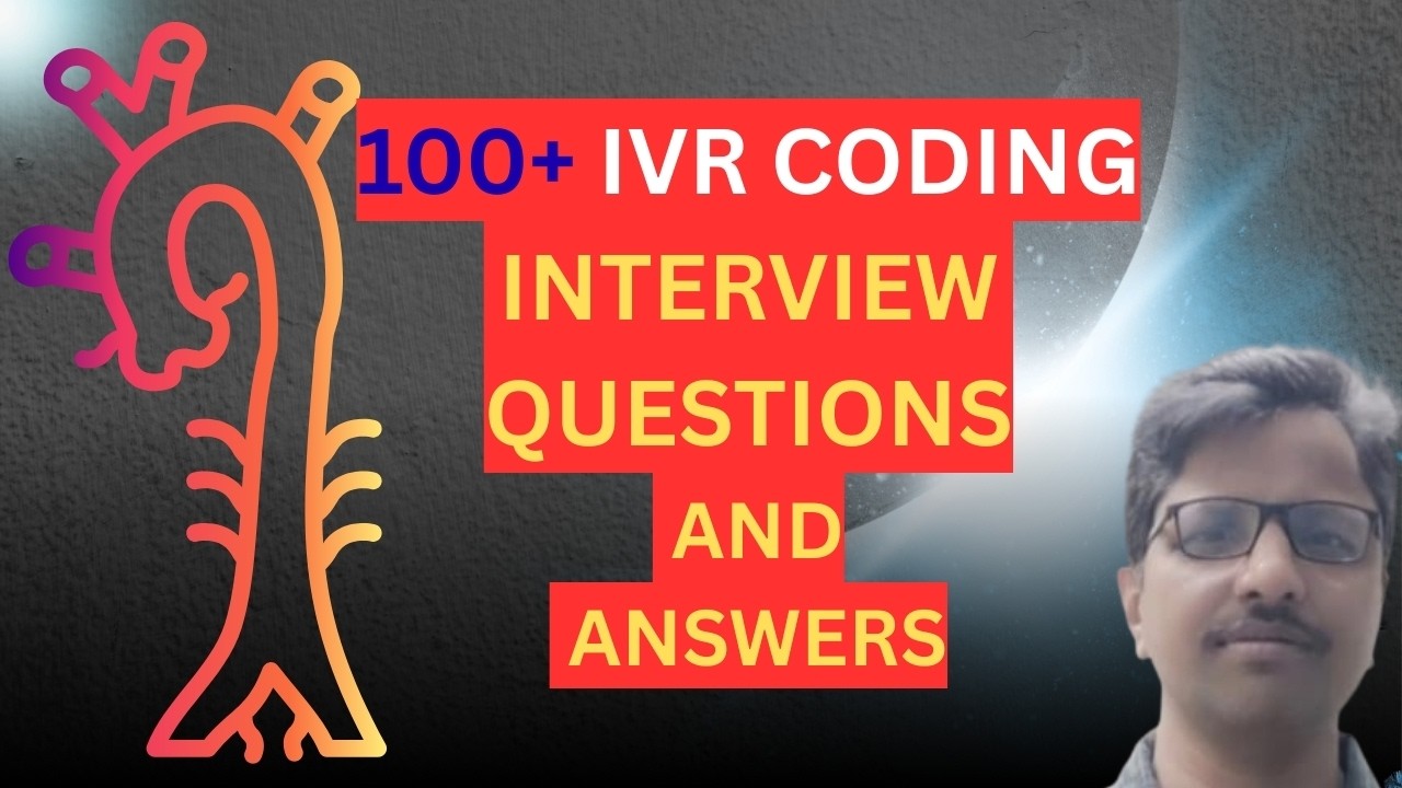 HOW TO CRACK IVR CODING INTERVIEW (Q&A) FOR WFH JOBS?