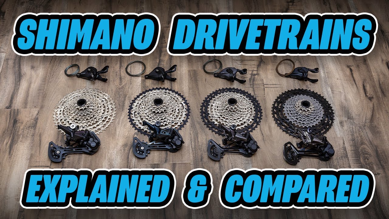 Сравнение трансмиссий Shimano: XTR, XT, SLX и Deore