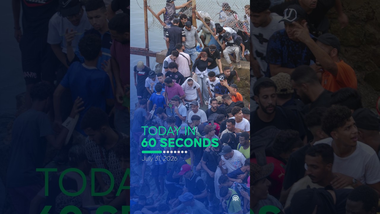 🌍 Today in 60 Seconds: Anadolu's top stories