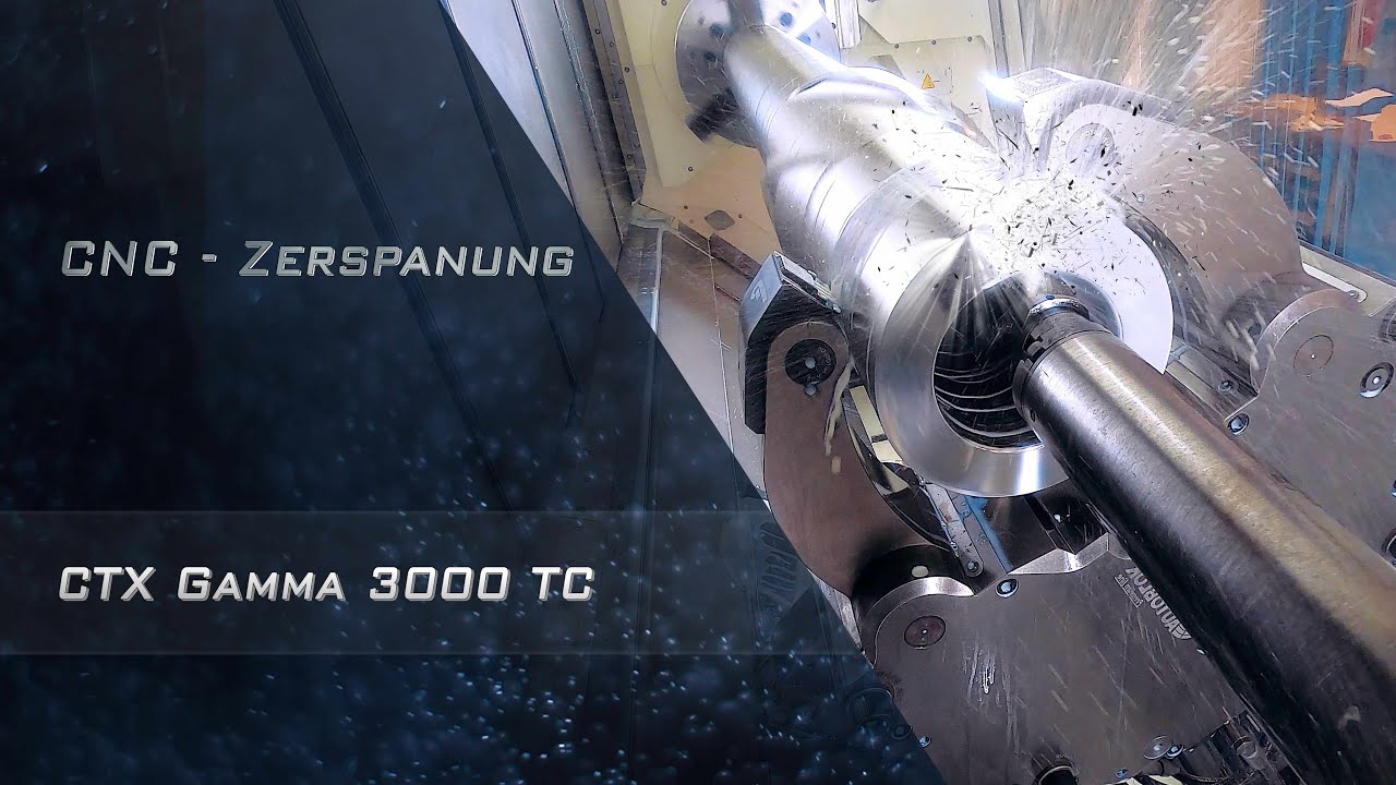 CNC - Zerspanung, Drehen mit CTX Gamma 3000 TC