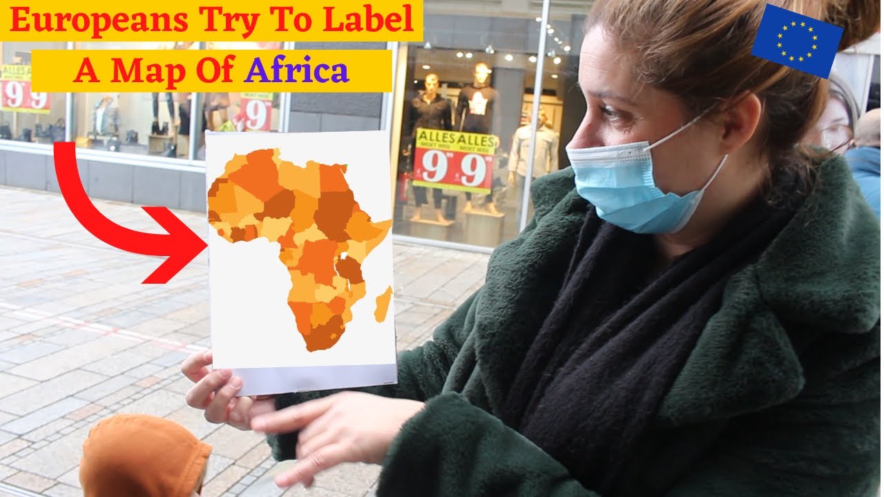 Europeans Try To Label A Map of Africa | Geography Quiz