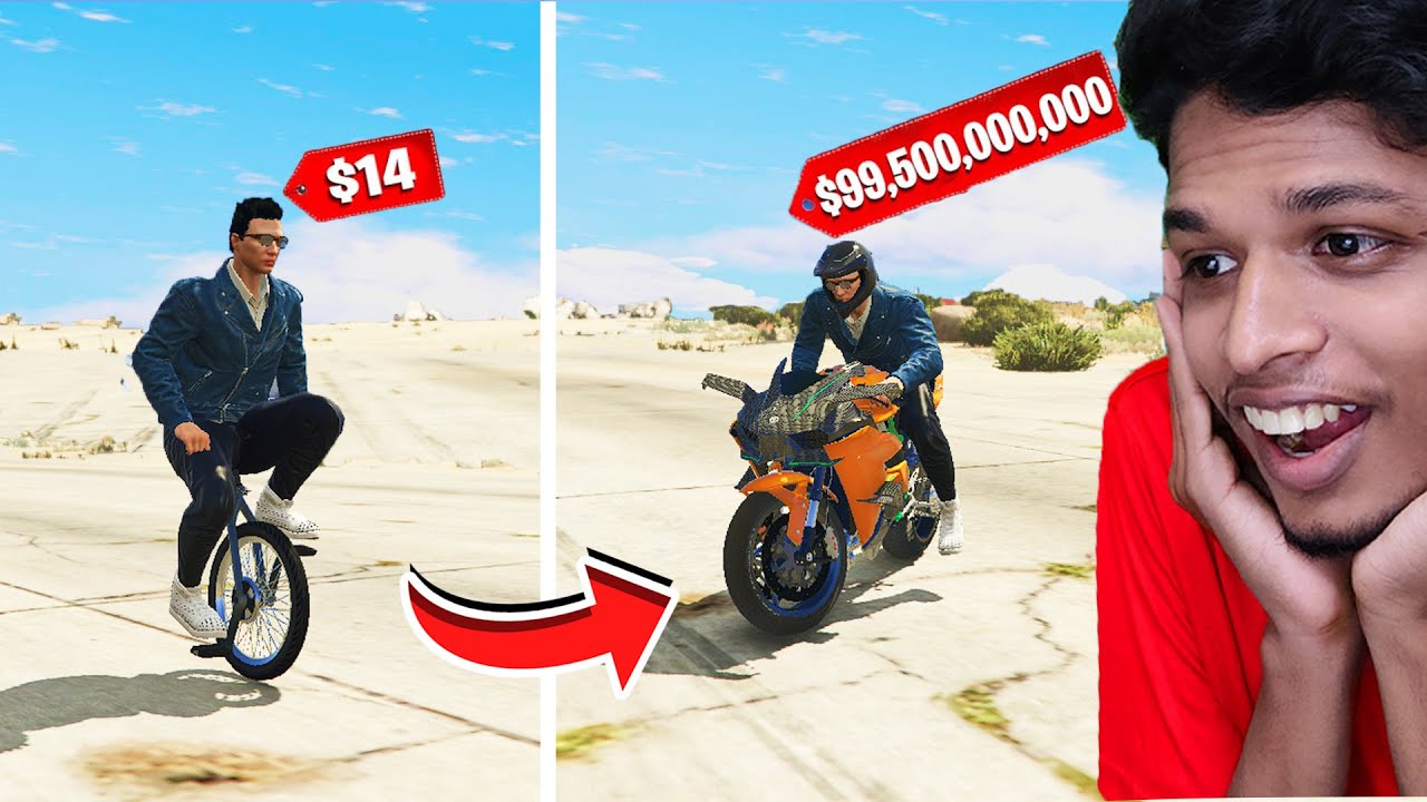 GTA 5 RP : CHEAPEST vs EXPENSIVE BIKE !!! Malayalam | Ft.@GAMETHERAPISTYT