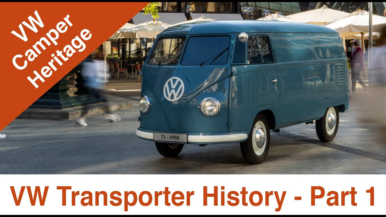 VW Transporter | Как разделенный экран VW T1 стал первым кемпером VW | История VolkswagenN