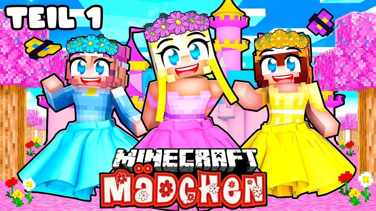 Minecraft MÄDCHEN der FILM!🌸 Teil 1