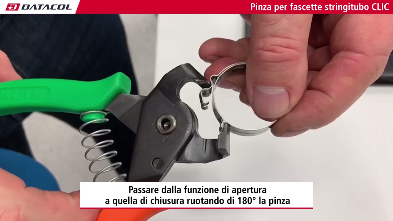 Pinza per fascette stringitubo CLIC (K625143)