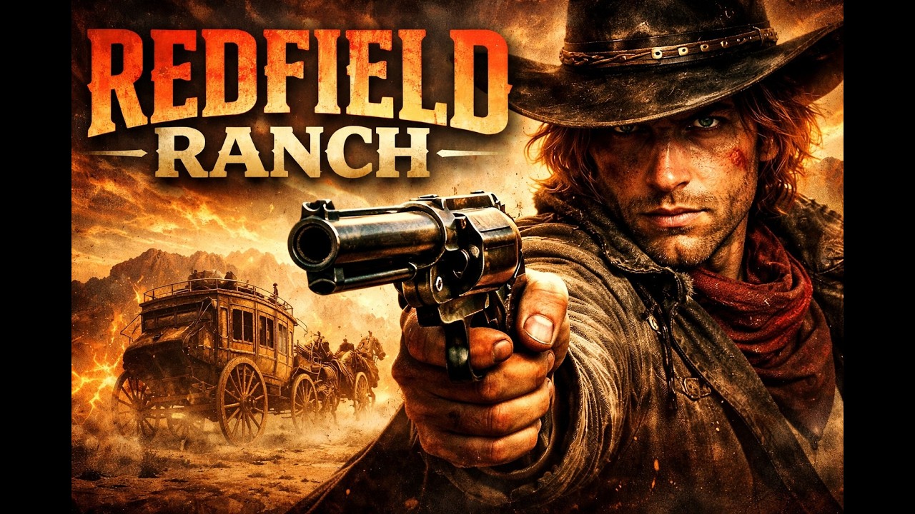 🤠 Outlaws. Gold. Betrayal. One deadly ride across the frontier. REDFIELD RANCH – Complete Western