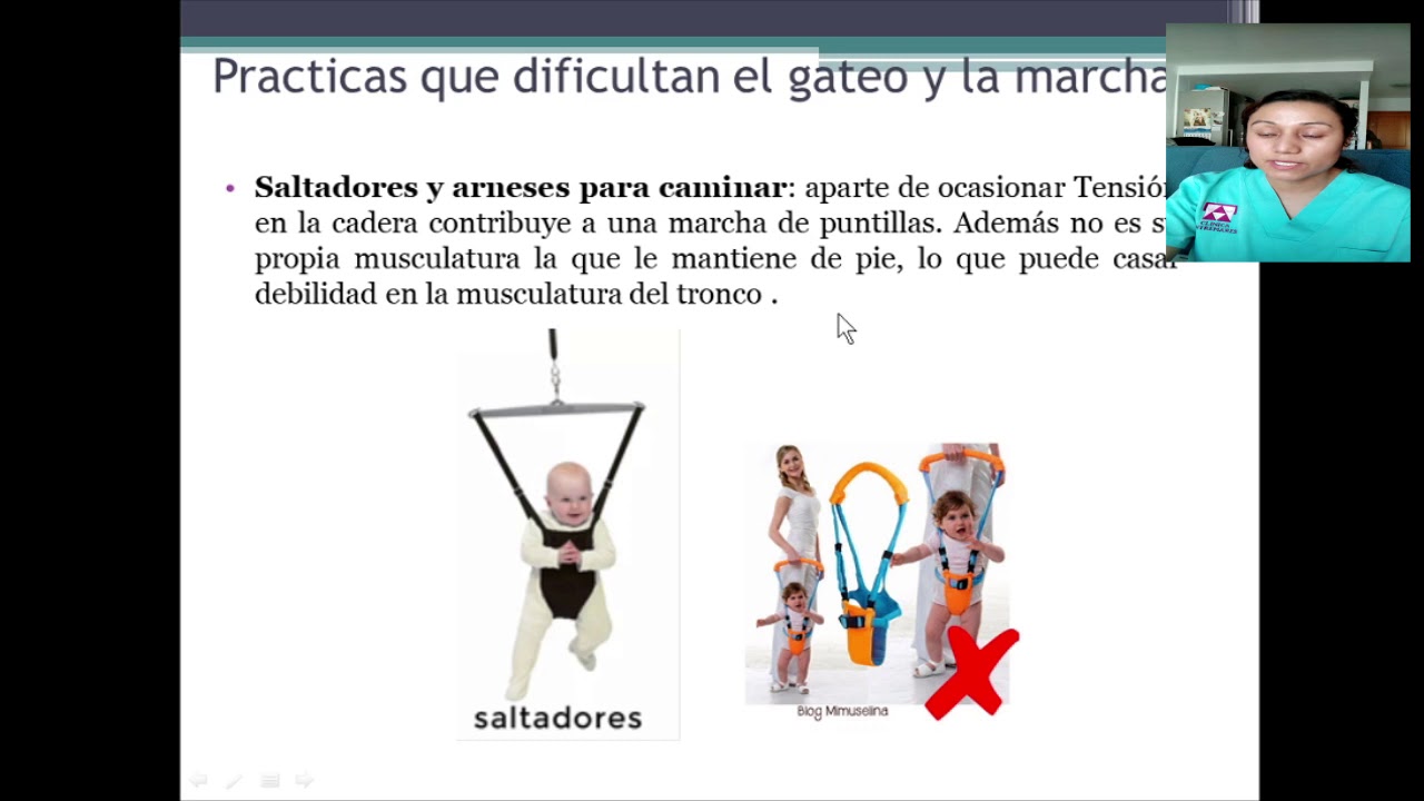 Fisioterapia Pediátrica: Prácticas que dificultan el gateo y la marcha