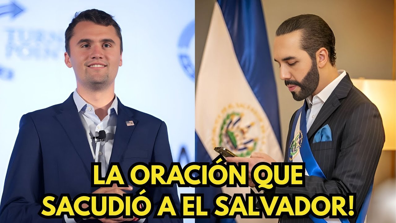 La Oración de Nayib Bukele por Charlie Kirk te hará llorar: El Salvador llora Unido!