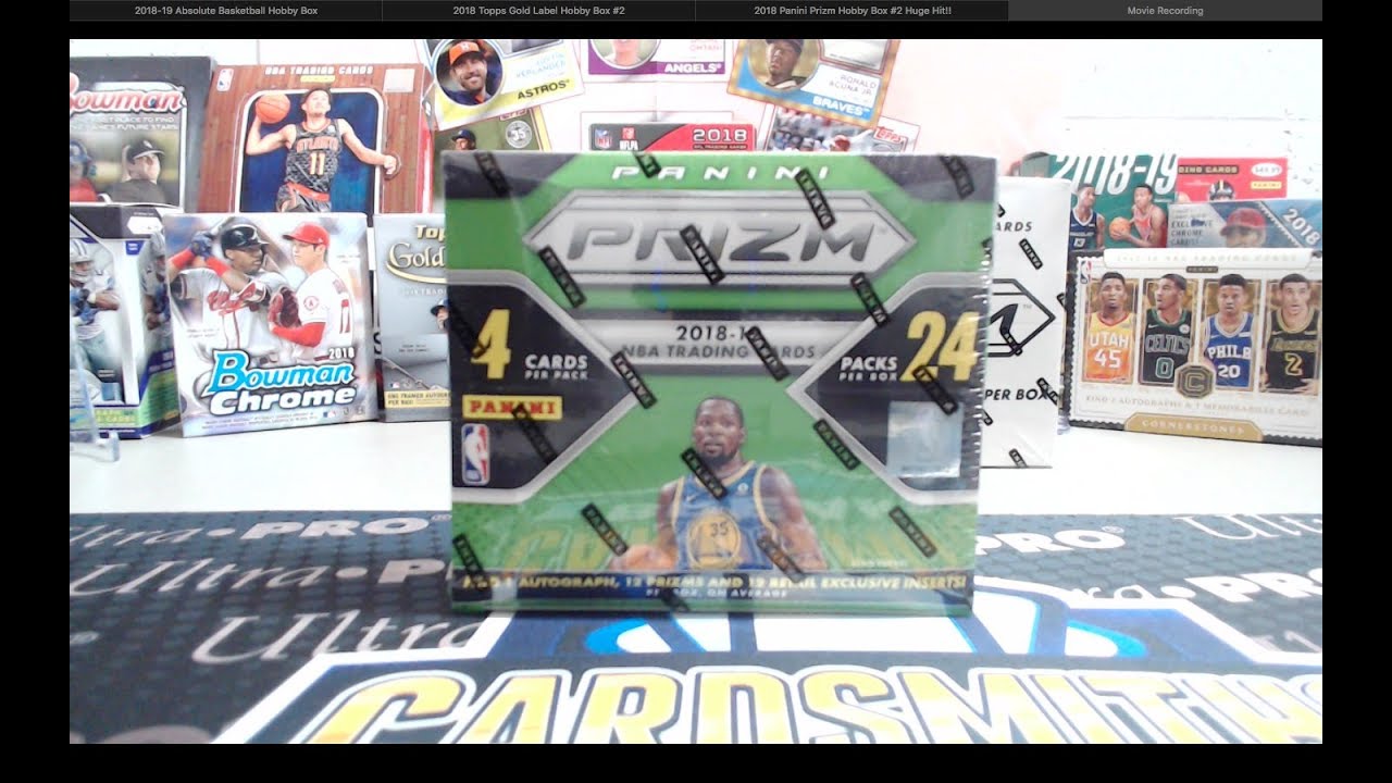 2018-19 Panini Prizm Retail Box 24 Packs