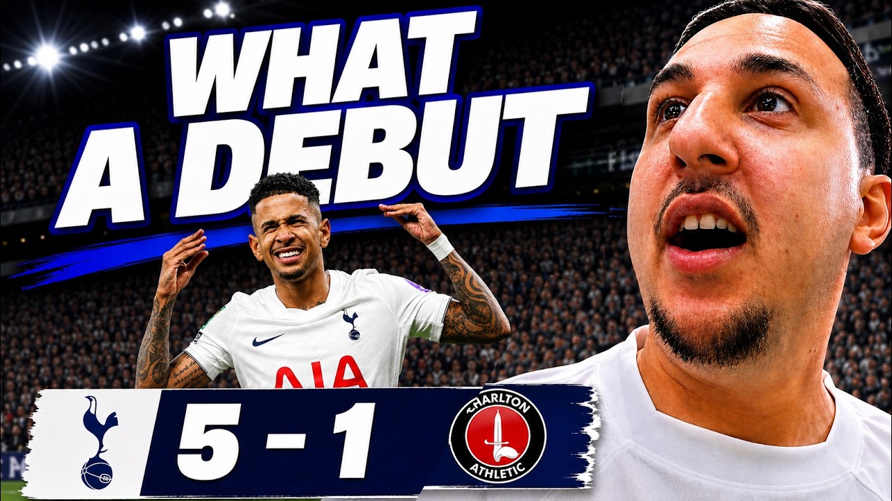 WHAT A NIGHT! 🤩 SAVIO SCORES ON DEBUT! | Tottenham 5-1 Charlton Matchday Vlog
