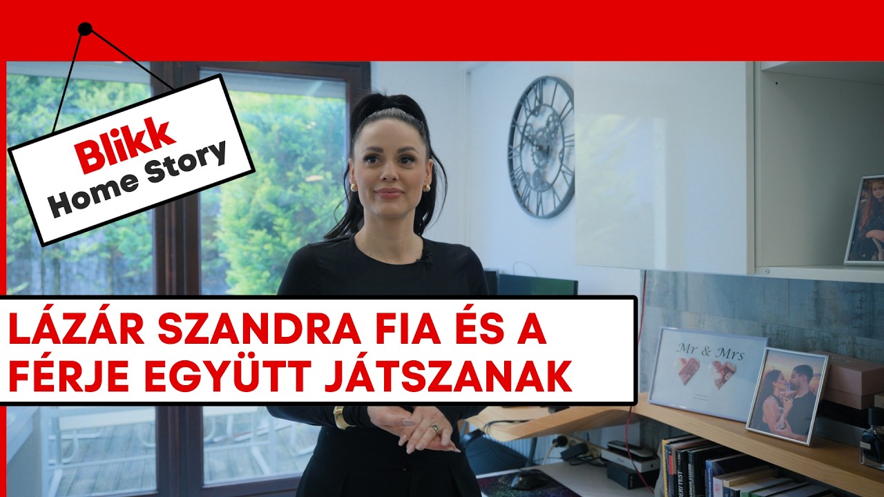 Lázár Szandra nem bánja, hogy a férje és a fia között mindössze 12 év korkülönbség van