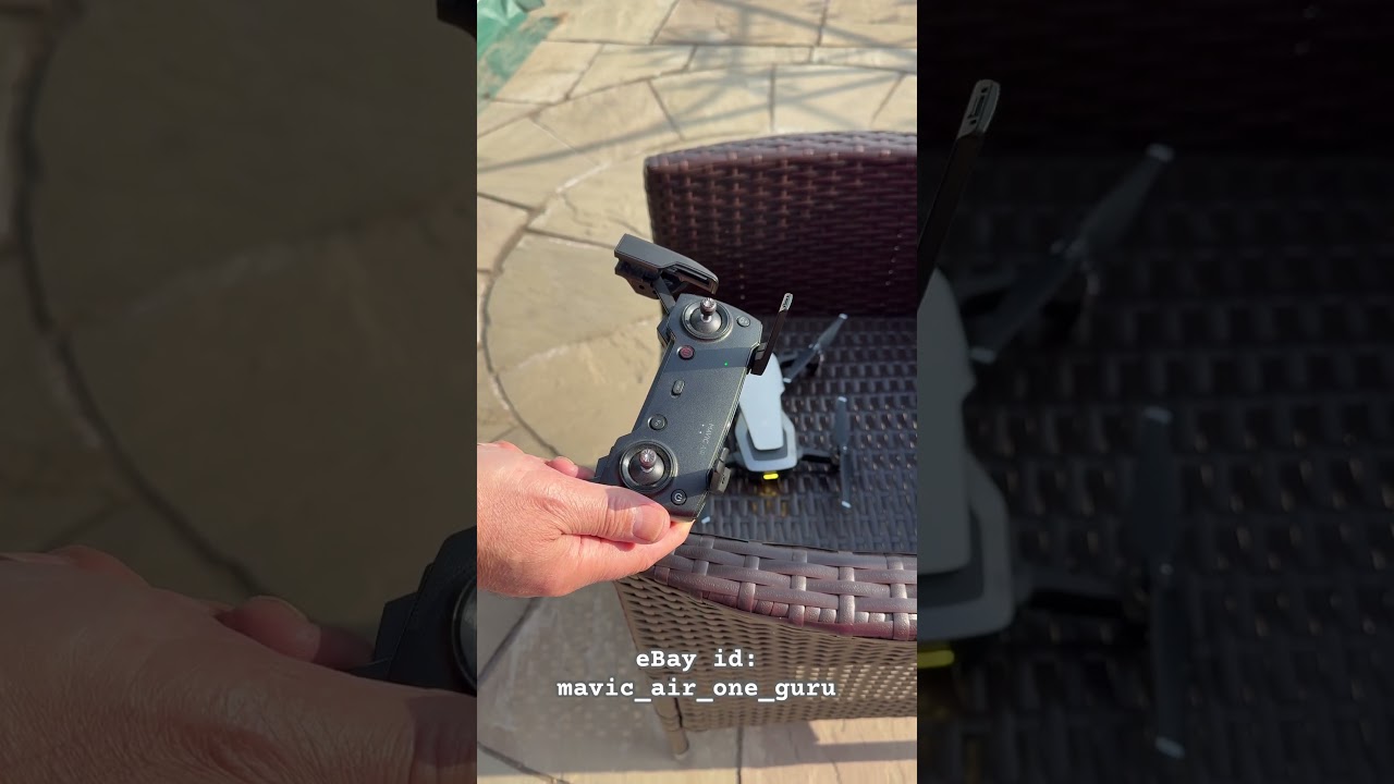 Подключите контроллер к Mavic Air 1 первого поколения без кабелей и телефона. #mavicair #dji #dji...