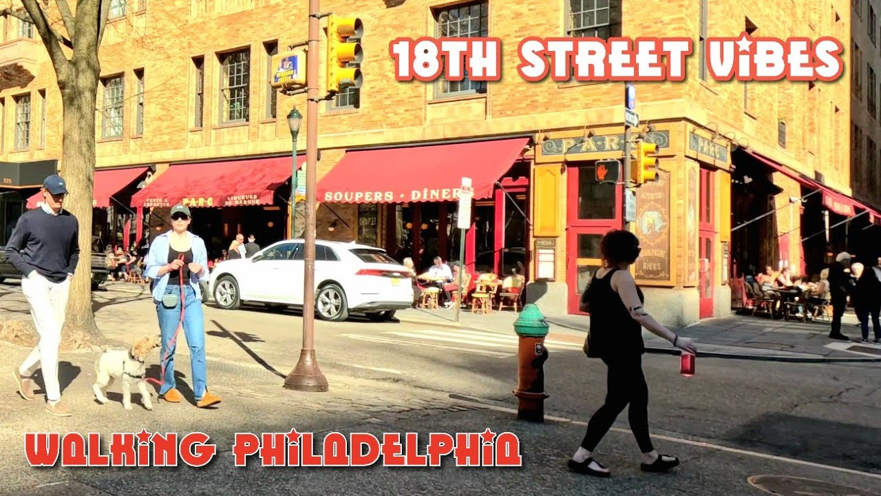 PHILADELPHIA IS BACK! ☀️ First 70 Degree Day Of The Year On 18th Street | Center City Walking Tour 