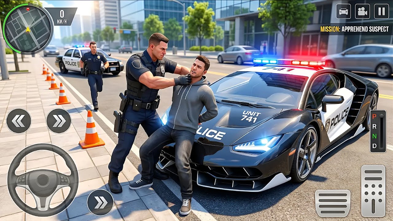 Police Car Chase Simulator 3D - Police Simulator Patrol Officers - Android Gameplay 