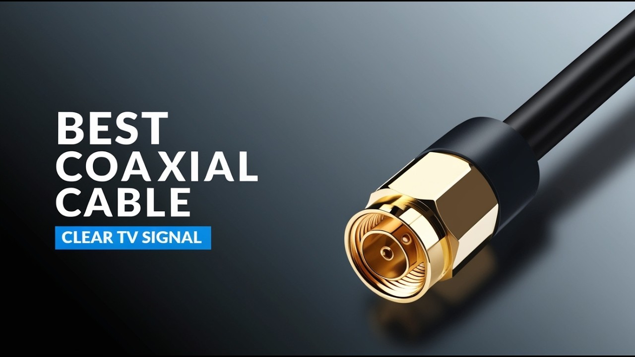 5 Best Coaxial Cables for Fast Internet & Clear TV Signal