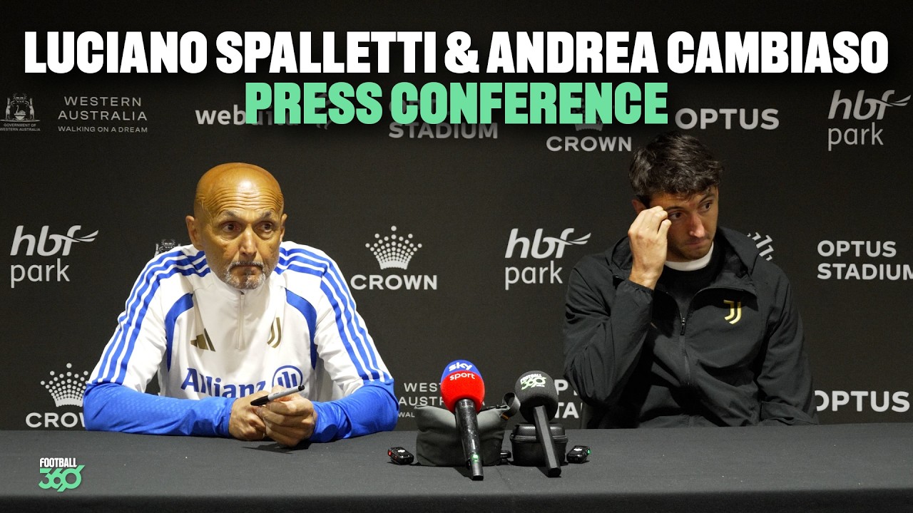 Luciano Spalletti & Andrea Cambiaso FULL Press Conference | Juventus vs Inter | Pre Season 2026