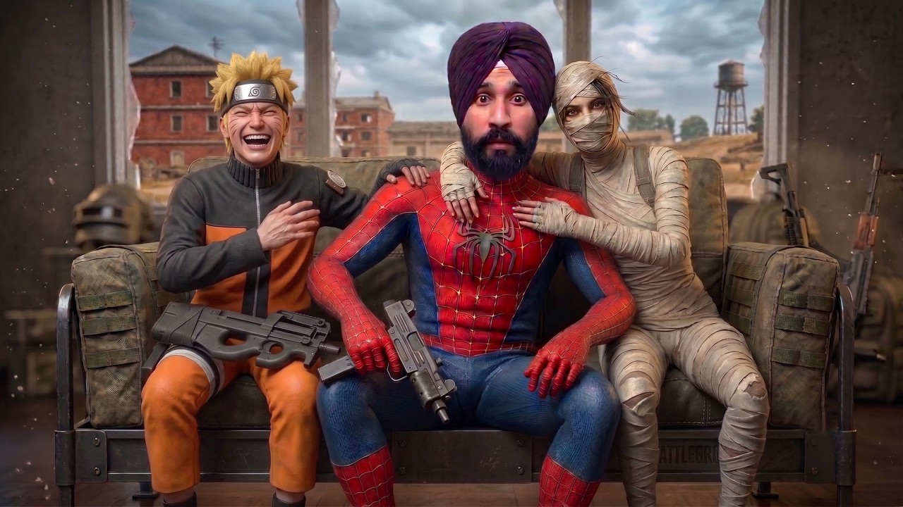 SPIDERMAN BOOM BOOM 😝 : BGMI LIVE 🔥 | PUBG