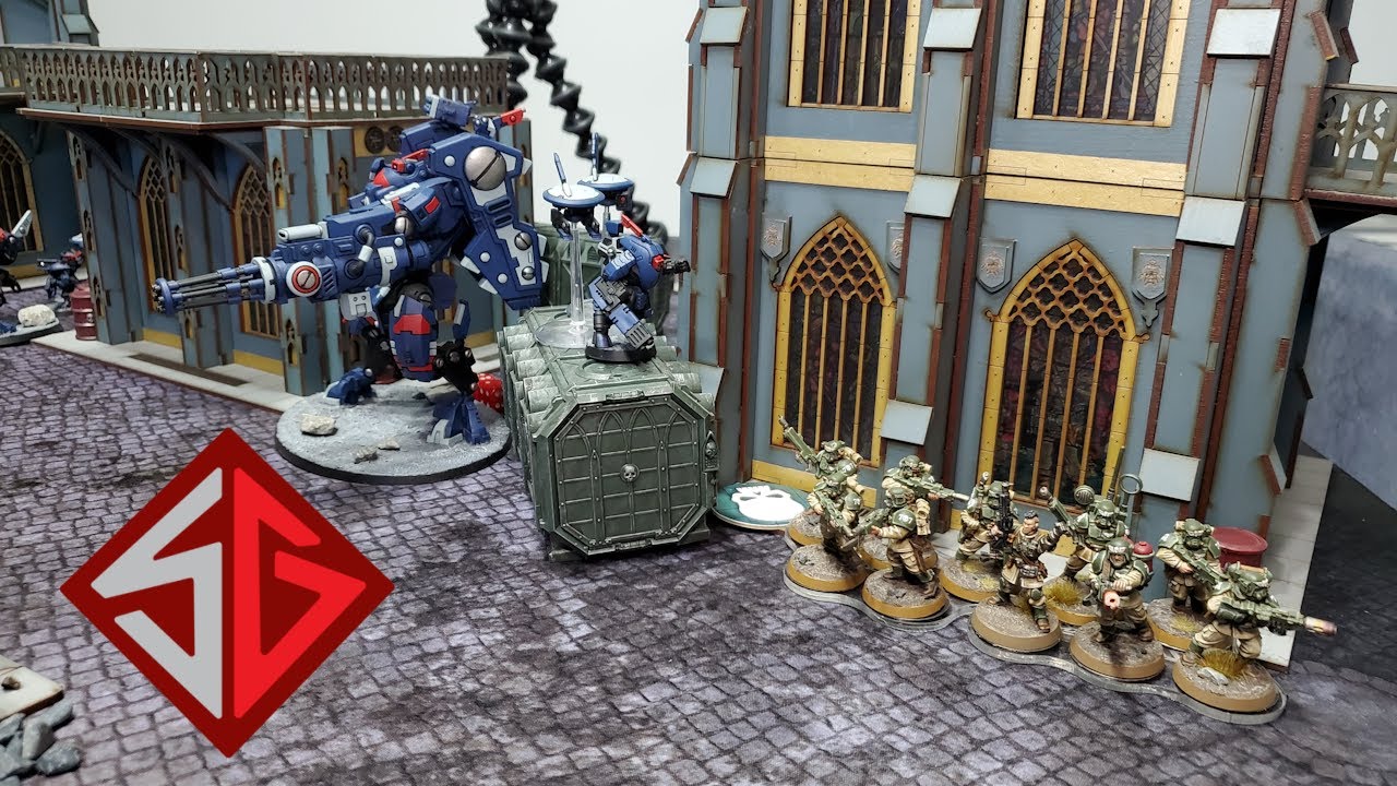 T'au vs. Astra Militarum: 1500 Point 10th Edition Warhammer 40K Battle Report