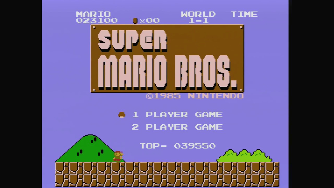 Framemeister RGB Series: Super Mario Bros NES Famicom NTSC-J Version