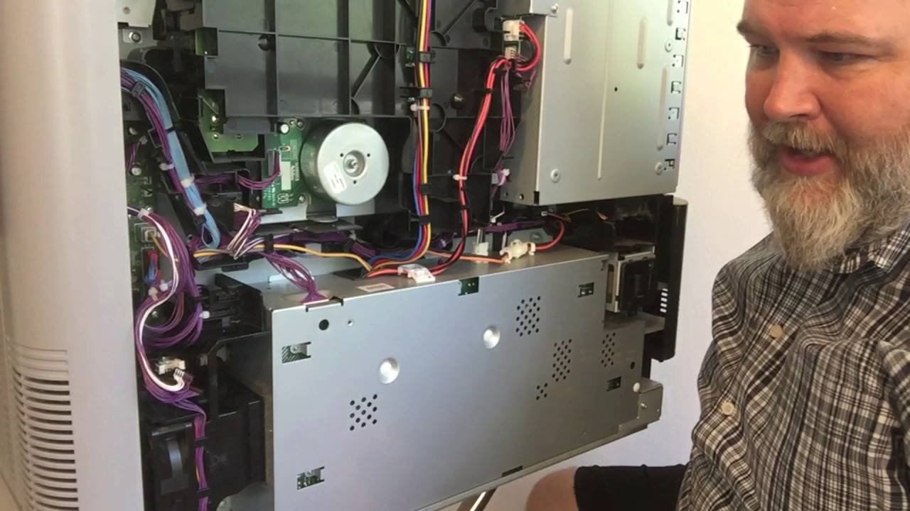 PRINTER REPAIR: How To Change The Pickup Assembly On Your HP LJ Enterprise M806