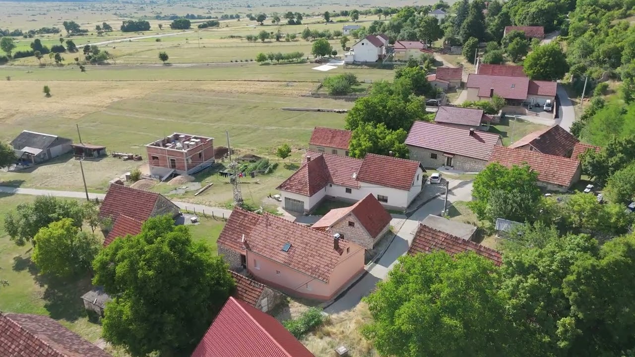 Čelebić, Livno, BiH - dron 4k