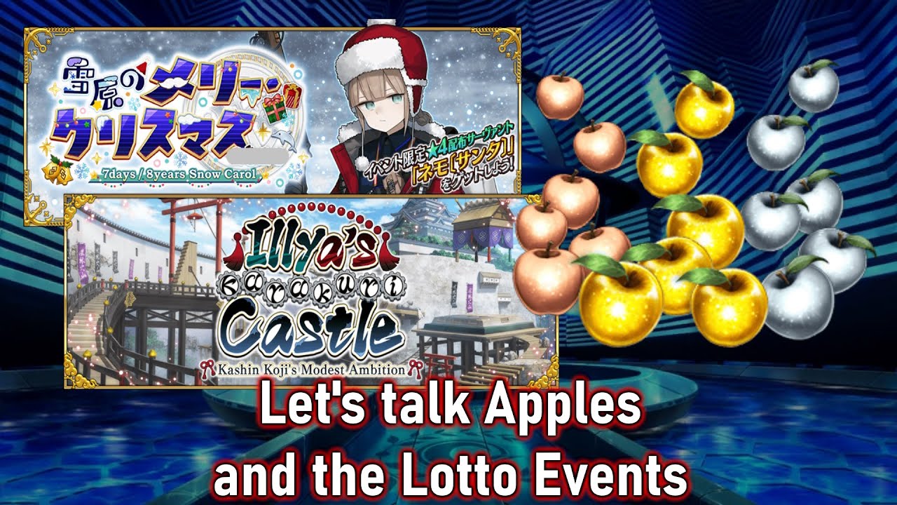 [FGO NA] Saving Apples for the 2025 Lottery Events