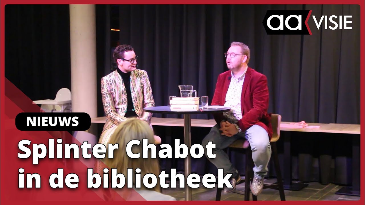 Splinter Chabot in de bibliotheek