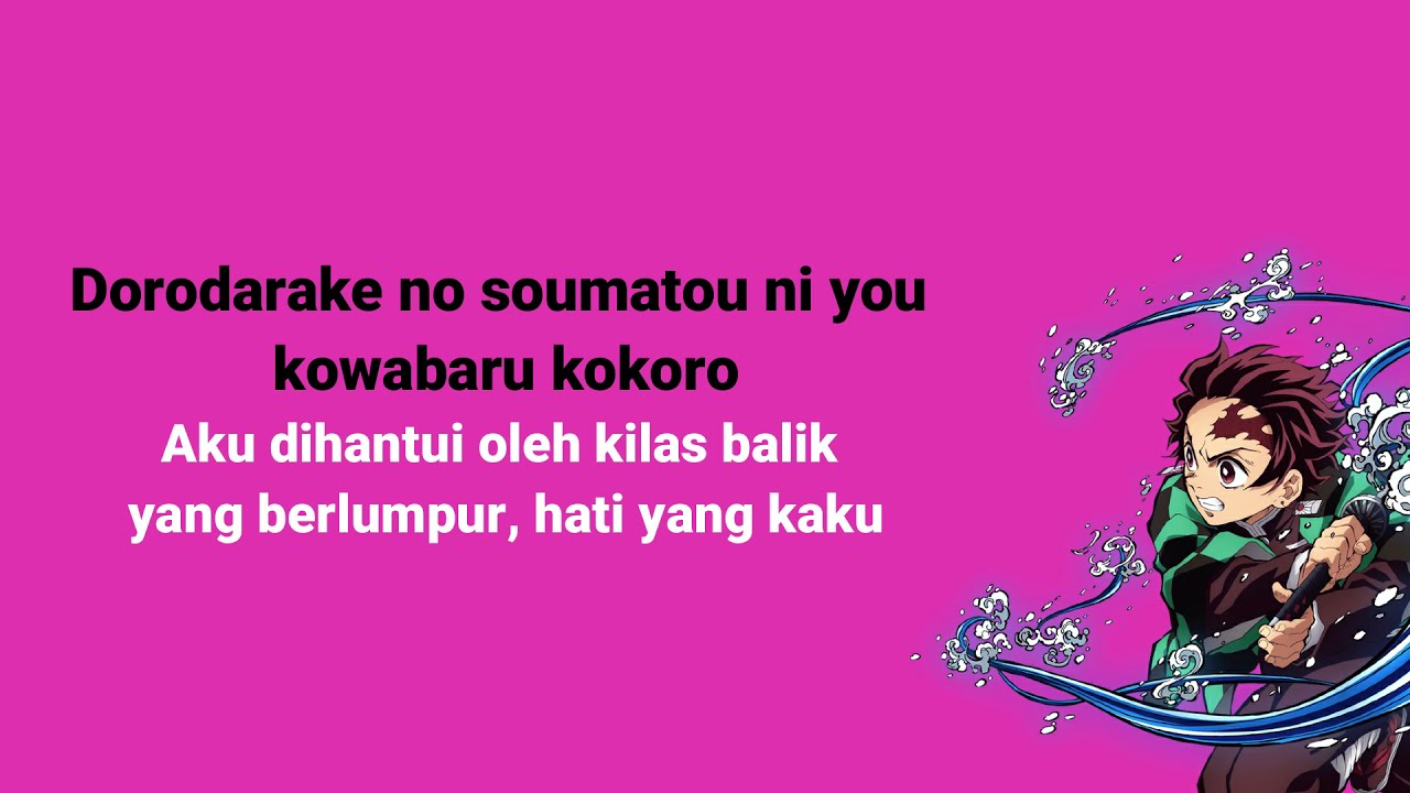 Kimetsu no Yaiba Opening Season 1  [LiSA - Gurenge] Lirik & Terjemahan