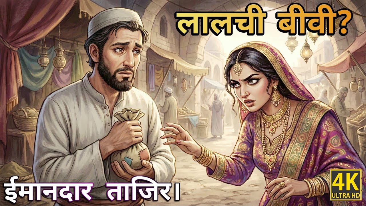 Emandar Tajir Ki Laalchi Bewi  | Emotional Islamic Kahaniyan | Ibratnak Kahani |