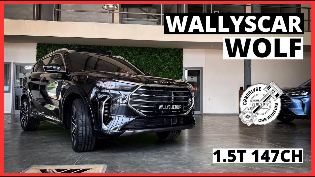 WALLYSCAR WOLF | 1.5T 147CH | DESIGNED BY JETOUR ASSEMBLED IN TUNISIA!!
