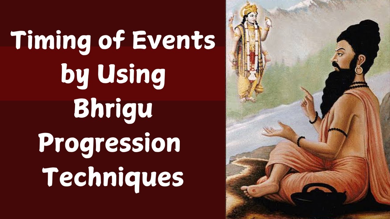 Bhrigu Progressions Predictions : Timing of All Major Life Events  #astrology #bhrigu #zodiac