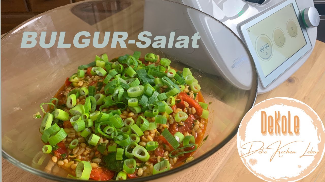 Bulgursalat aus dem Thermomix - leckere Spezialität kinderleicht zubereitet
