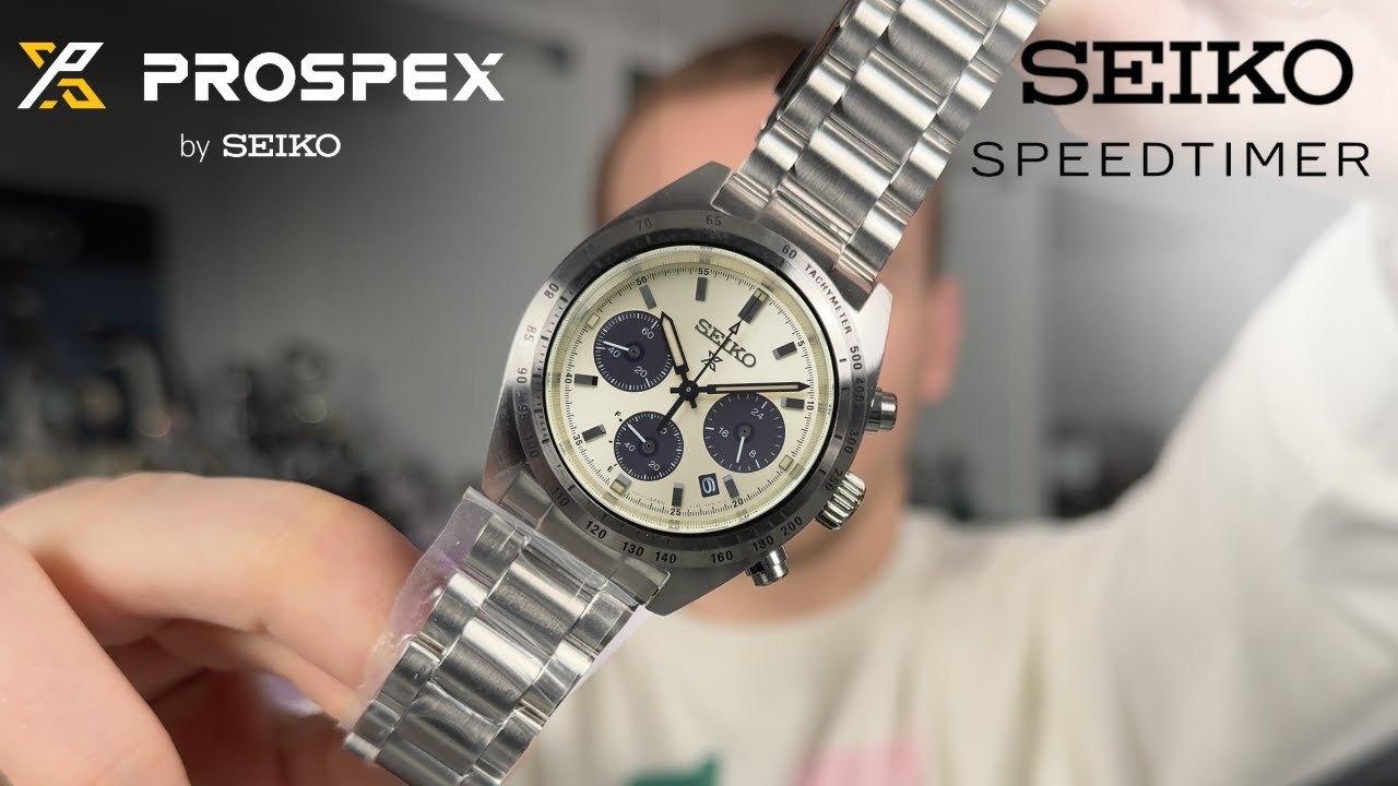 СНОВА ОГРАНИЧЕННАЯ СЕРИЯ — SEIKO Prospex Speedtimer «Motoring» European Edition SSC959 | Style-Time