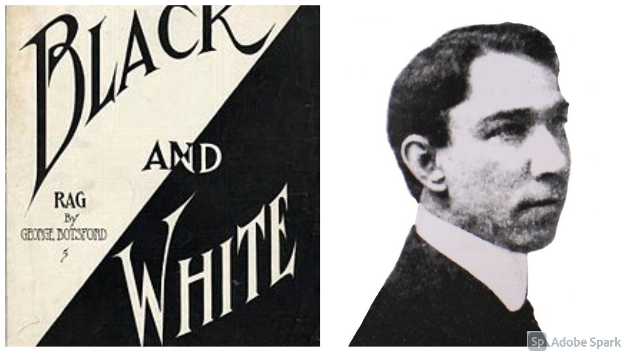 Black and White Rag by George Botsford (1908, Ragtime Piano)