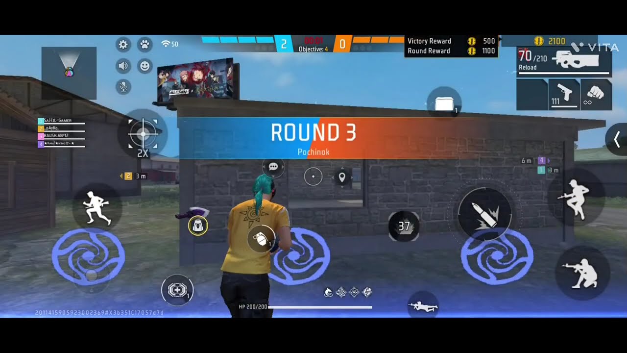 Free fire lover and one tap