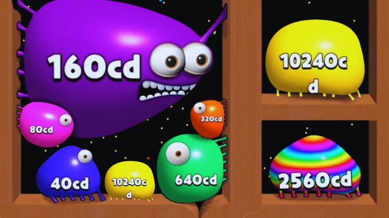 BLOB MERGE 3D (jelly 2048) 🆚Level Up Numbers Walkthrough Gameplay part 12