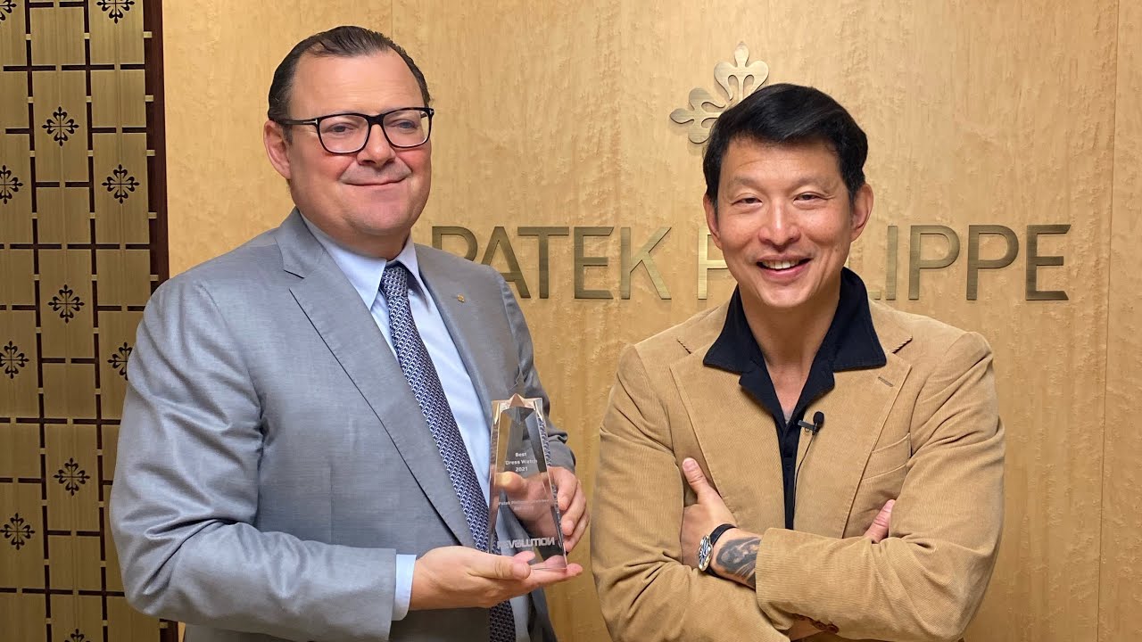 Беседа с Тьерри Стерном, президентом @PatekPhilippeGeneva, на выставке Watches & Wonders Wonders