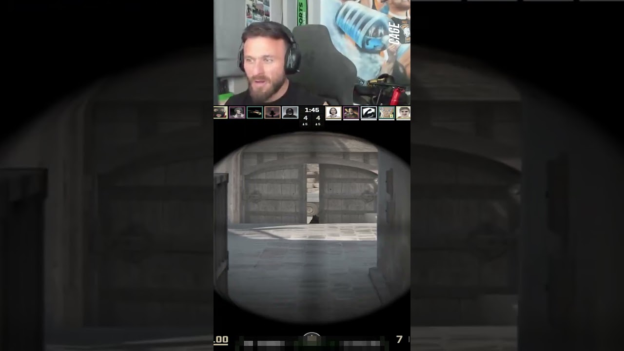 pashaBiceps takes flight ✈️💀 #pashabiceps #cs2 #twitchclips