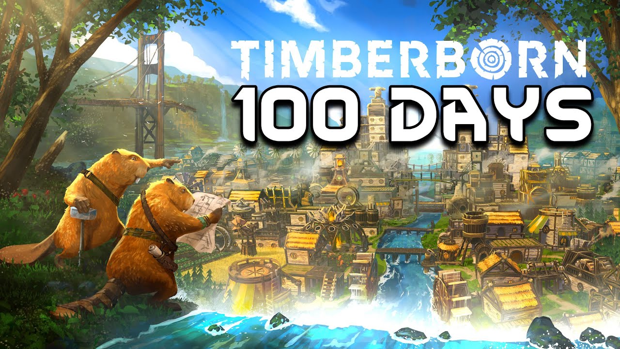 I Survived 100 Days In Timberborn