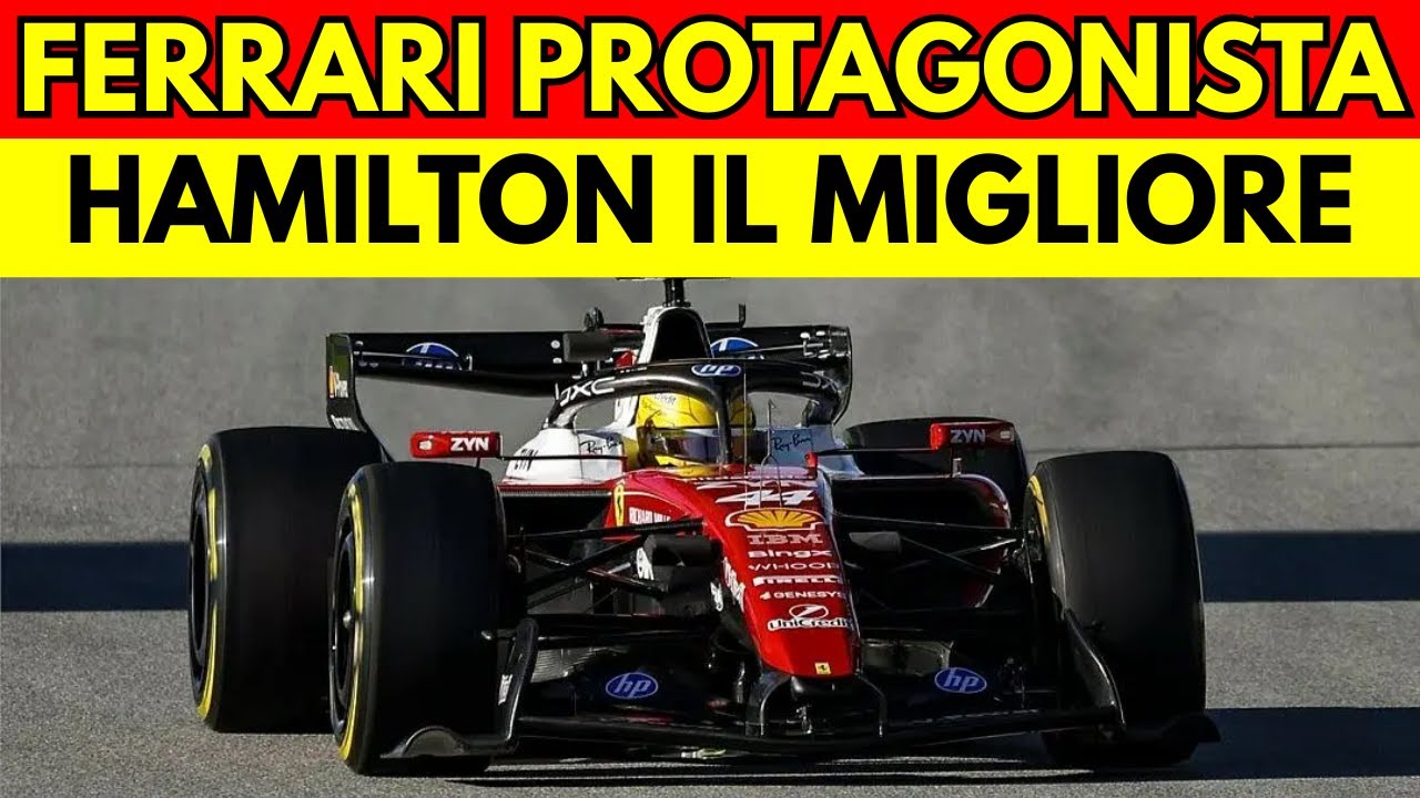 FERRARI DAVANTI A TUTTI! Hamilton firma il MIGLIOR TEMPO… ma c’è qualcosa che non torna