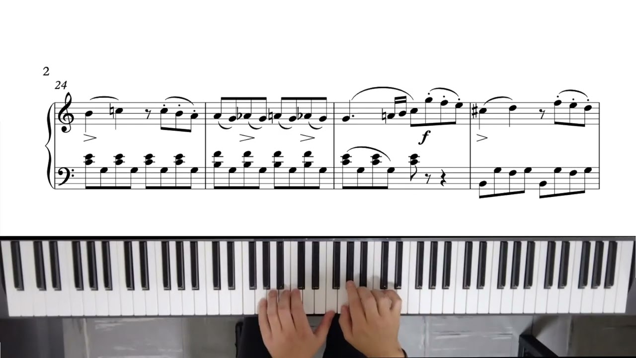 Diabelli - Sonatina - Op. 151, No. 2 - First Movement - 43,000pts
