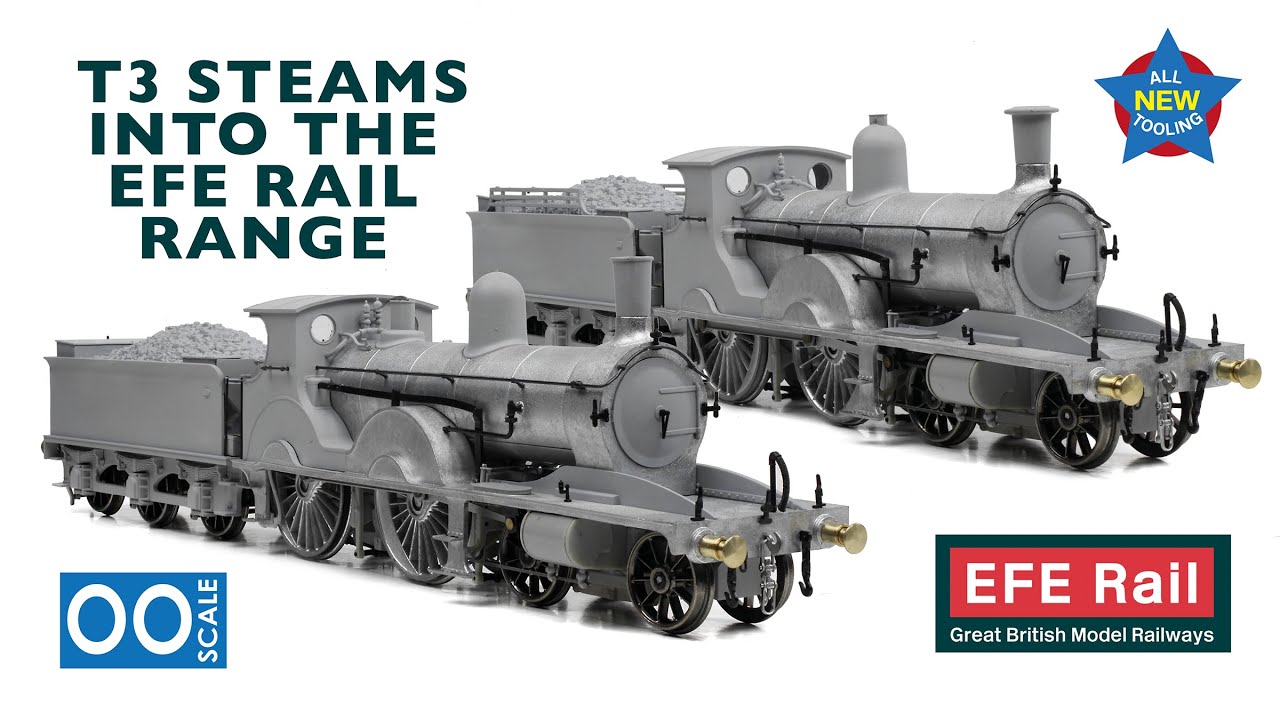 EFE Rail OO Scale T3 Class Locomotive Announcement