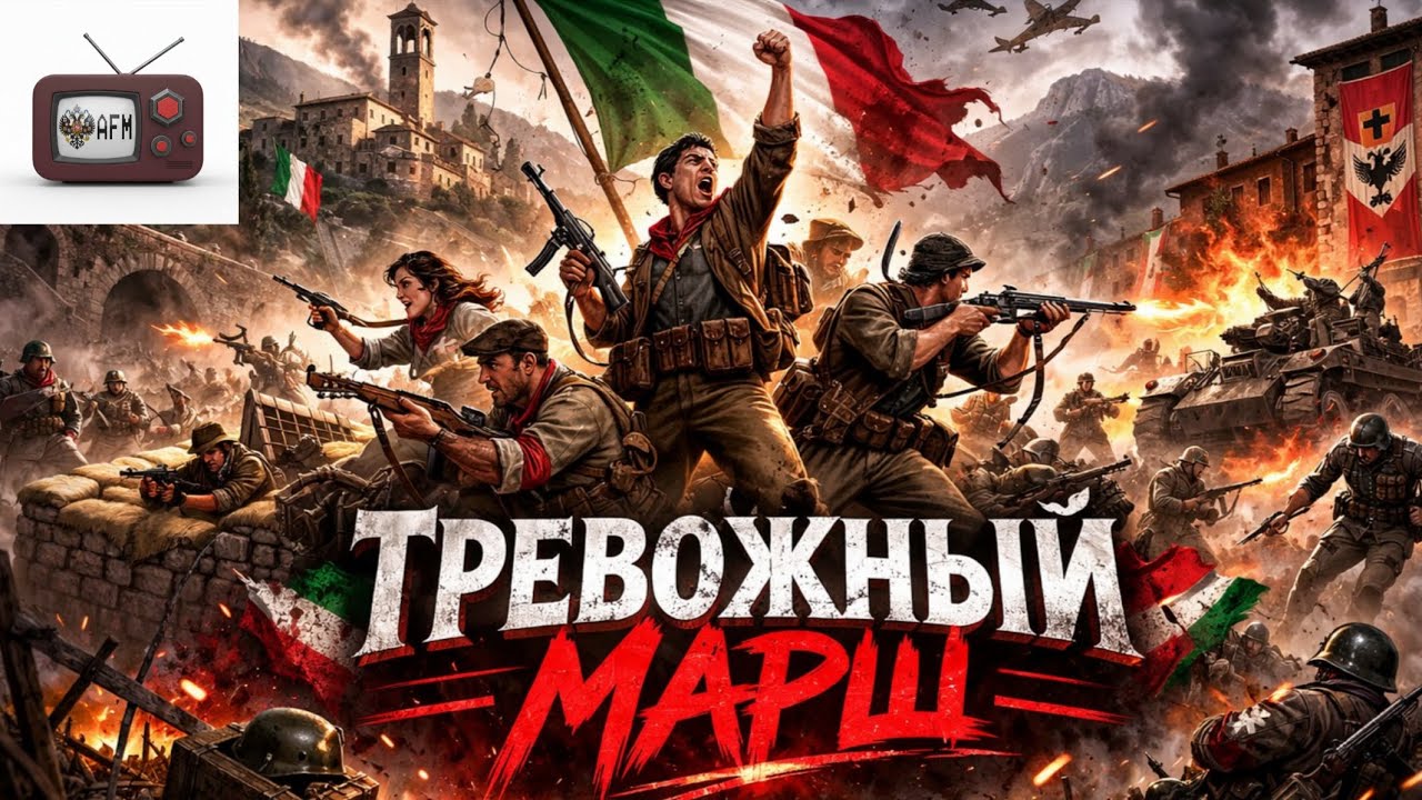 Тревожный Марш - версия итальянских антифашистов/Marcia Allarmante - in italiano Suno 5.0