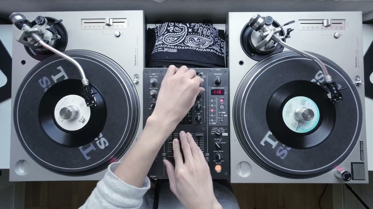 Vinyl 45s Disco Mix