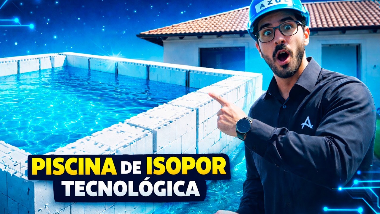 Piscina de Isopor Altamente Tecnológica!!!