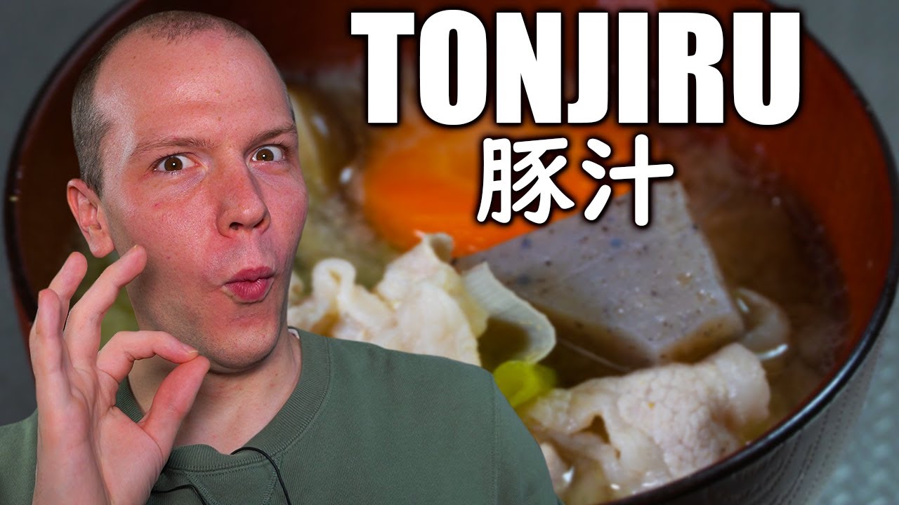 Ich koche Tonjiru (豚汁) - Japanische Rezepte zum Nachkochen