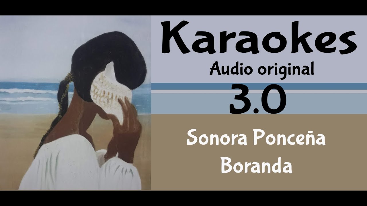 Sonora Ponceña   Boranda   Karaoke