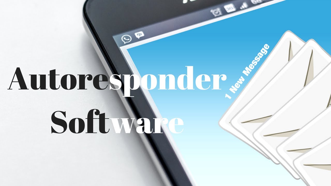 autoresponder software - What I Recommend!